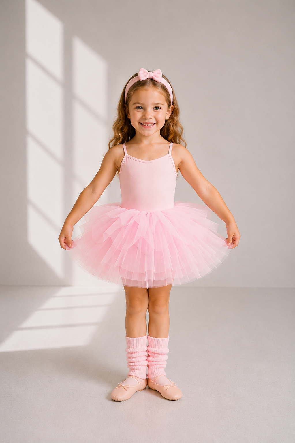 Girls Ballet Tutu Dress – Kids Dance Leotard with Tulle Skirt | 2–6 Years