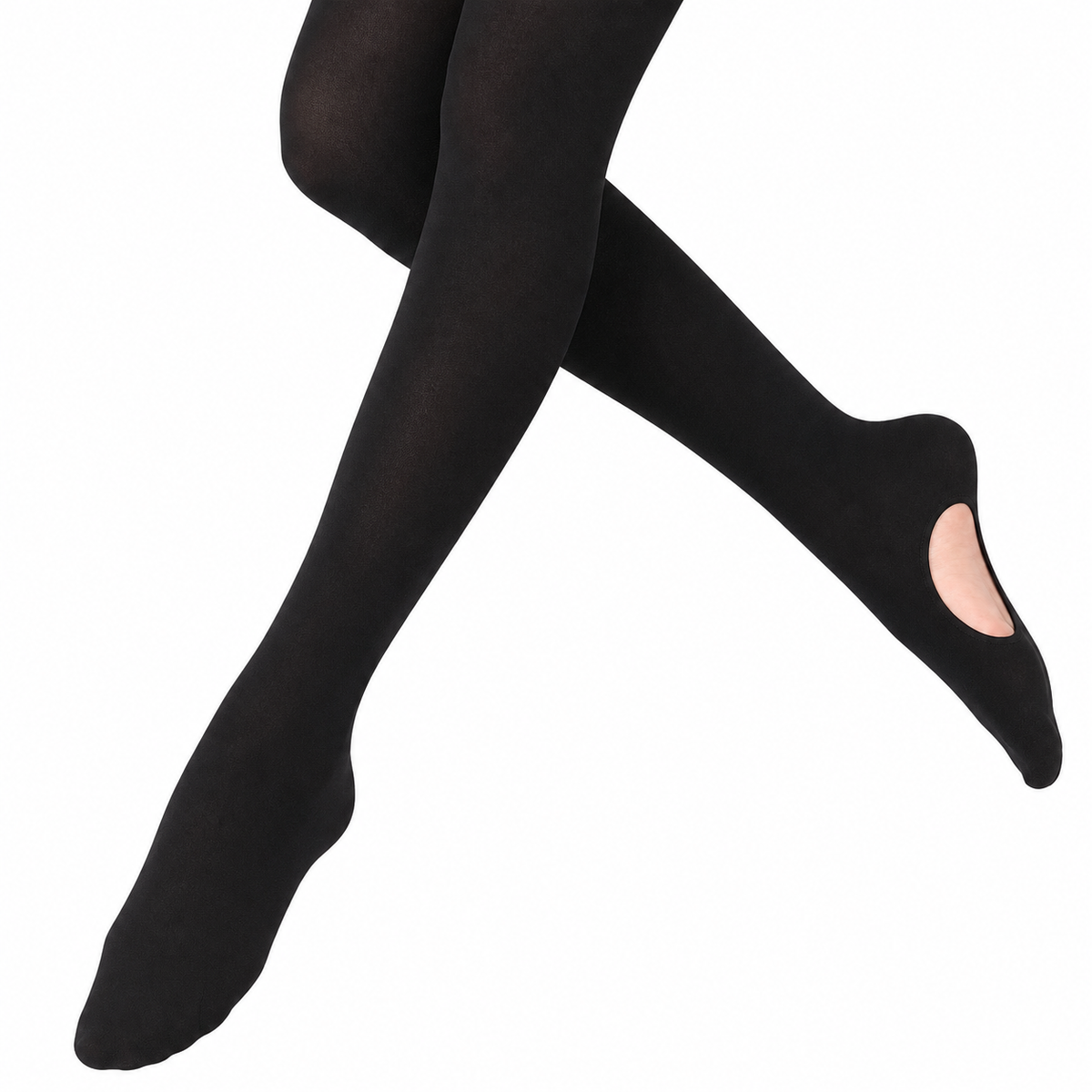 Girls Convertible Ballet Dance Tights | Footed & Footless Dance Tights for Ballet, Gymnastics & Dance Classes | Ages 1-16 Years