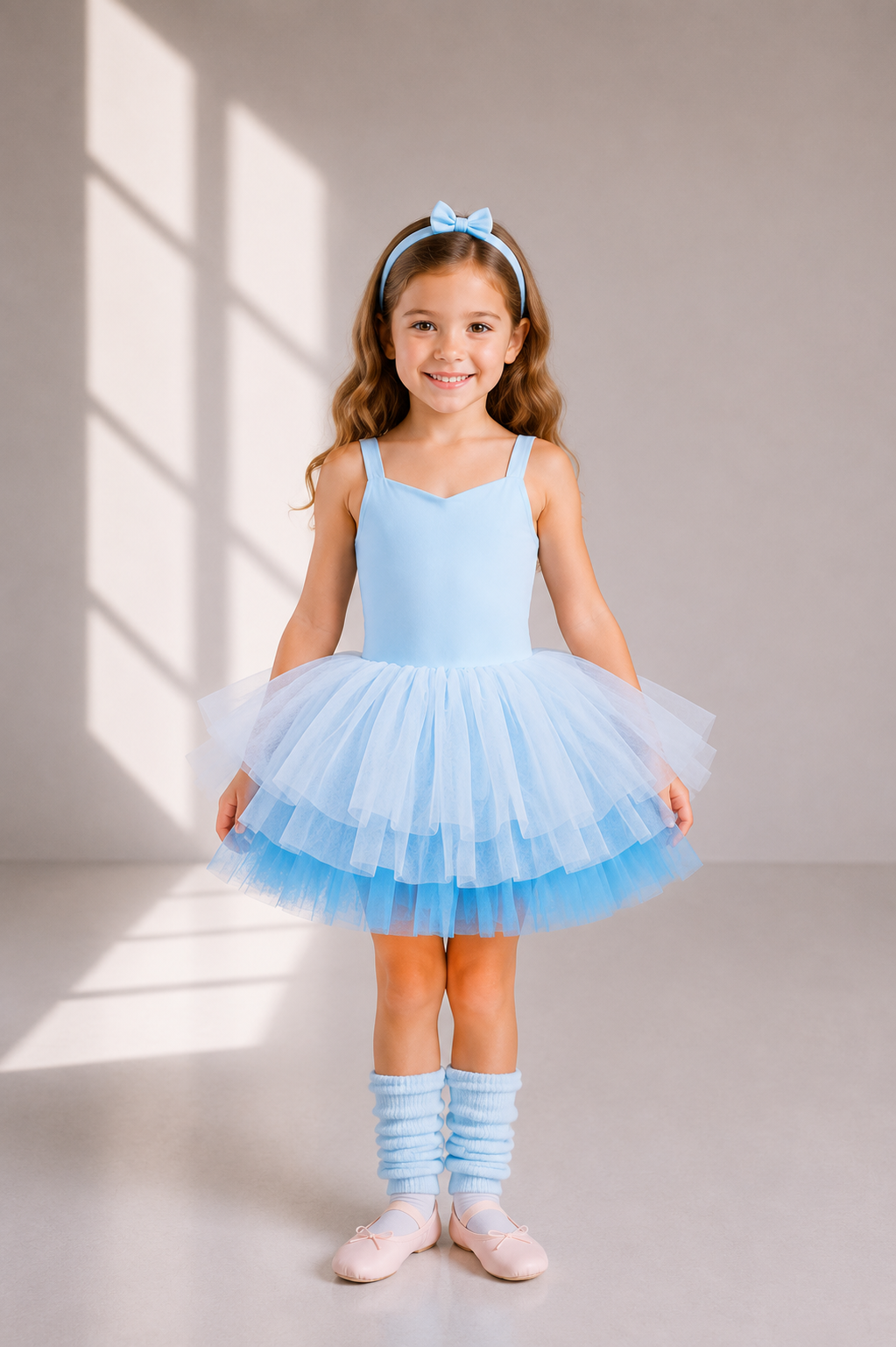 Girls Ballet Dress – Kids Dance Leotard with Tulle Skirt | 2–6 Years
