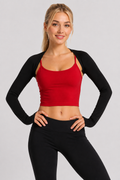 Girls Dance Warm Up Sleeves | Ballet & Gymnastics Arm Warmers | Black | One Size