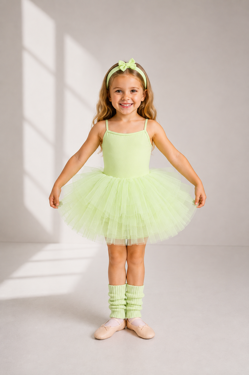 Girls Ballet Tutu Dress – Kids Dance Leotard with Tulle Skirt | 2–6 Years