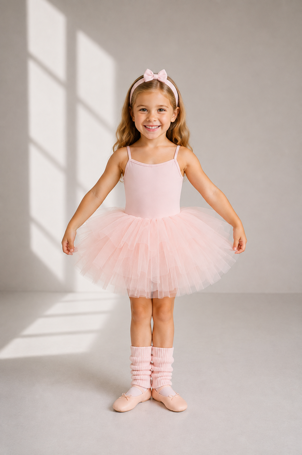 Girls Ballet Tutu Dress – Kids Dance Leotard with Tulle Skirt | 2–6 Years