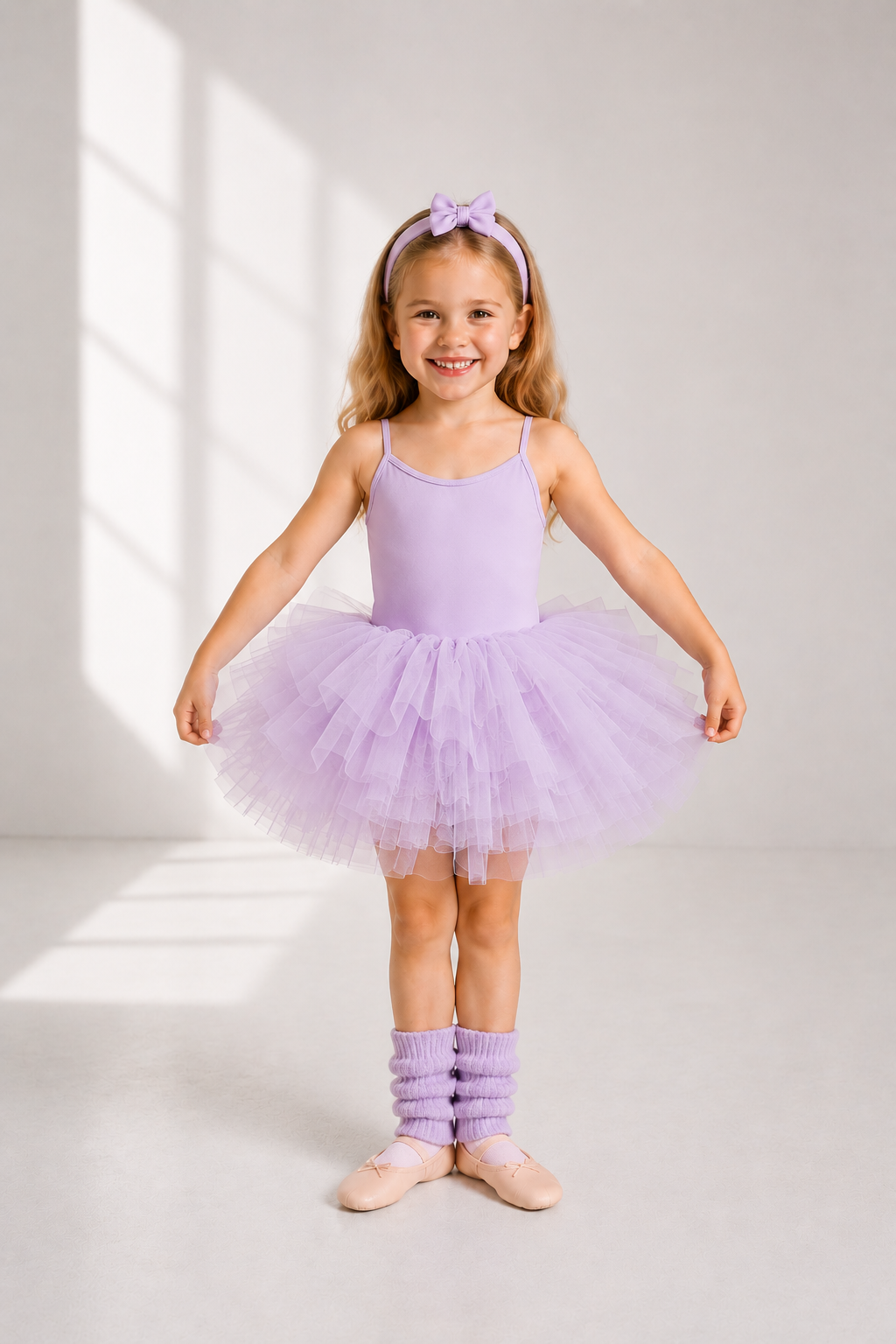 Girls Ballet Tutu Dress – Kids Dance Leotard with Tulle Skirt | 2–6 Years
