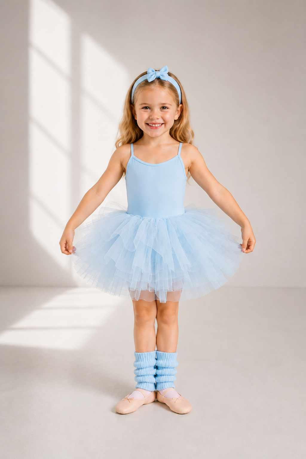 Girls Ballet Tutu Dress – Kids Dance Leotard with Tulle Skirt | 2–6 Years