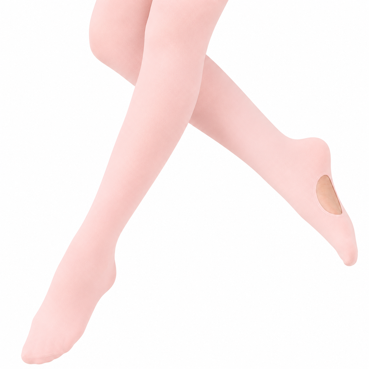 Girls Convertible Ballet Dance Tights | Footed & Footless Dance Tights for Ballet, Gymnastics & Dance Classes | Ages 1-16 Years