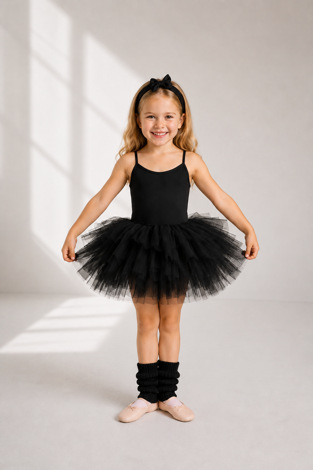 Girls Ballet Tutu Dress – Kids Dance Leotard with Tulle Skirt | 2–6 Years