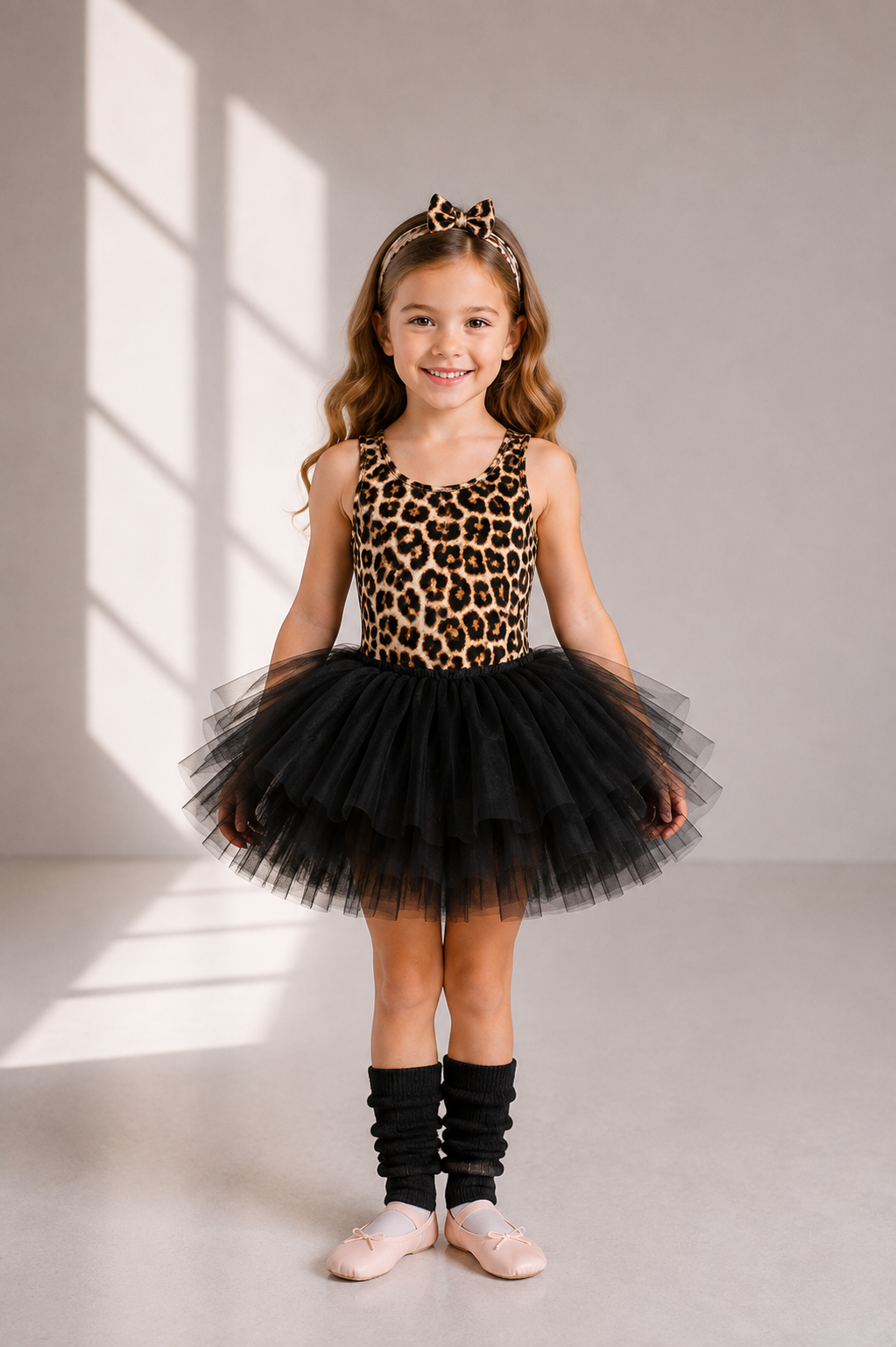 Girls Ballet Dress – Kids Dance Leotard with Tulle Skirt | 2–6 Years