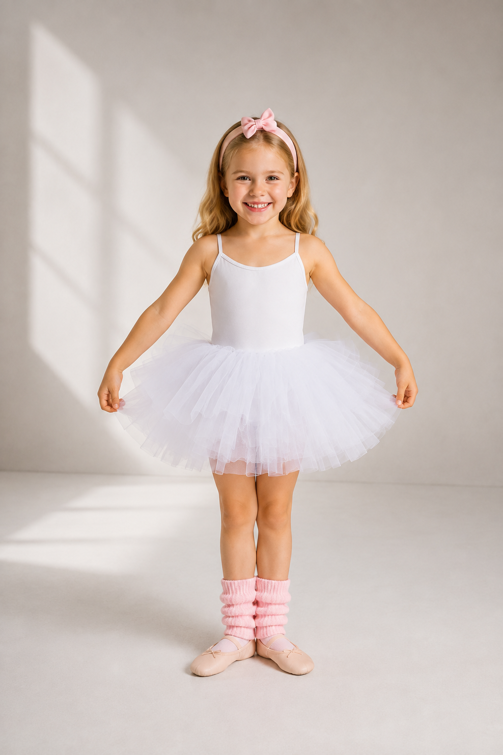 Girls Ballet Tutu Dress – Kids Dance Leotard with Tulle Skirt | 2–6 Years