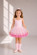 Girls Ballet Dress – Kids Dance Leotard with Tulle Skirt | 2–6 Years