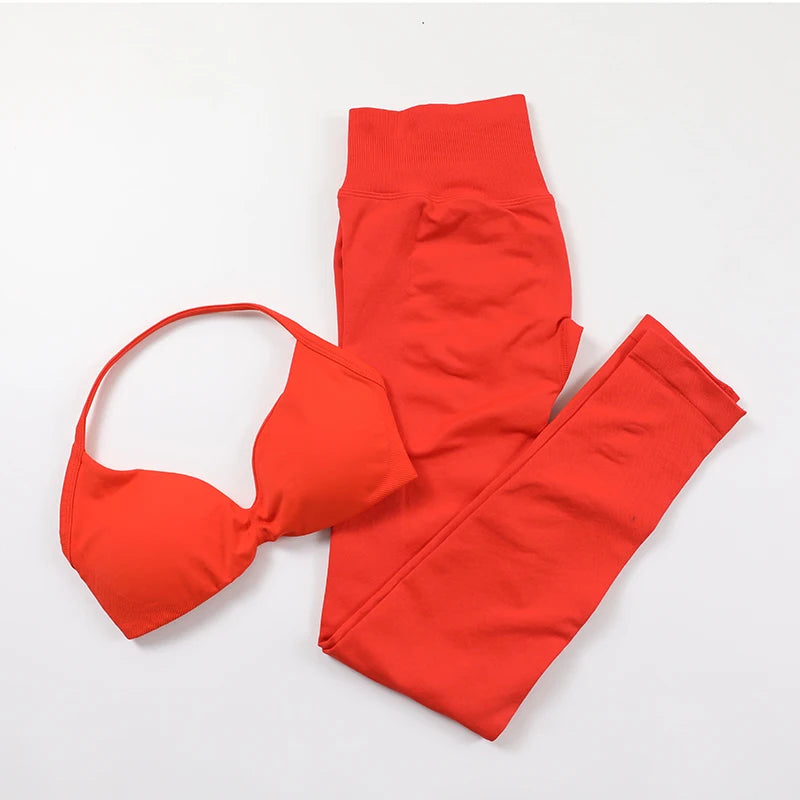 Women’s Activewear Leggings & Sports Bra Set – High Waisted Gym Co-Ord for Fitness, Running, Yoga & Pilates