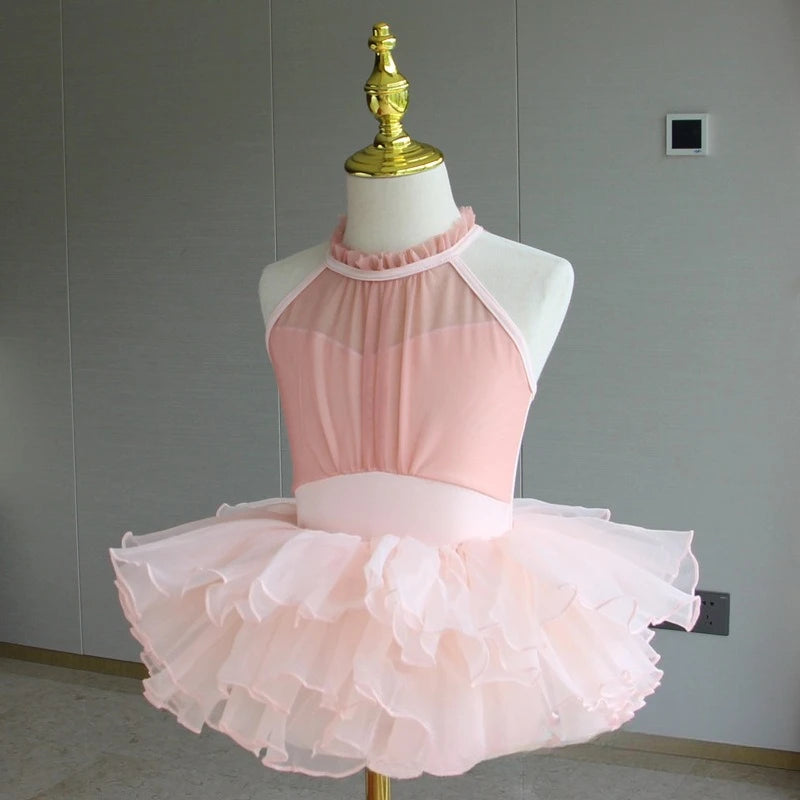 Girls Pink Ruffled Ballet Leotard & Tutu Dancewear – Kids Ballet & Dance Outfits | 4–14 Years
