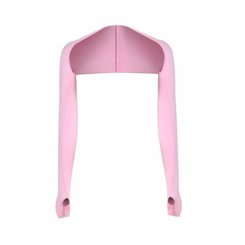 Girls Dance Warm Up Sleeves | Ballet & Gymnastics Arm Warmers | Pink | One Size