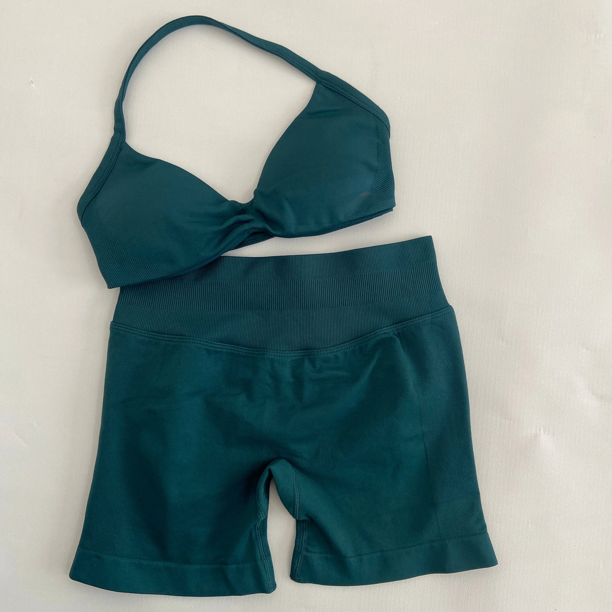 Women’s Activewear Shorts & Sports Bra Set | High Waisted Gym Co-Ord for Fitness, Running, Yoga & Pilates | XS-L